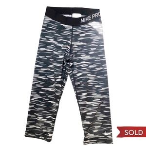 Nike Pro Camo Crop Leggings